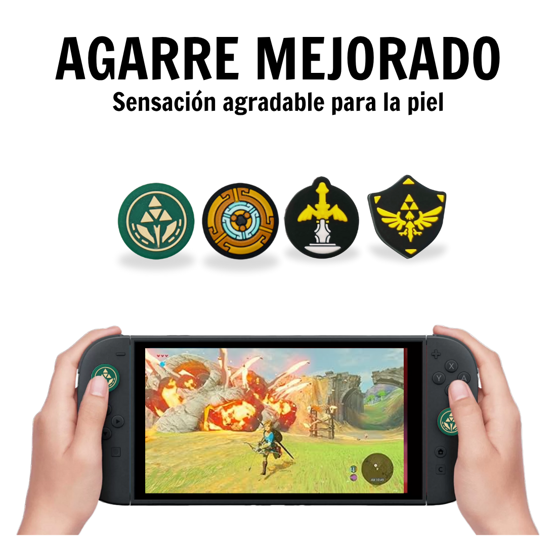 Thumb grips Switch 2 Zelda
