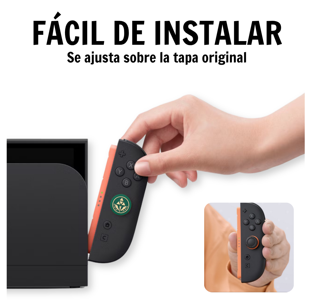 Thumb grips Switch 2 Zelda