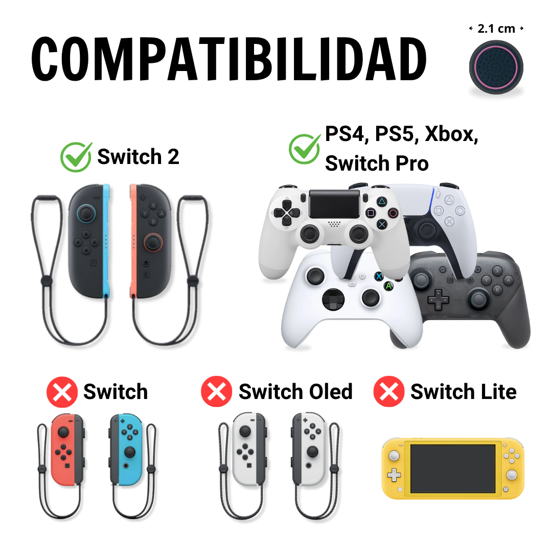 Thumb grips Switch 2