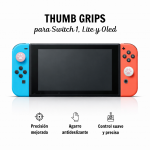 Thumb Grips para Switch 1, Lite y Oled Thumb Grips para Switch 1, Lite y Oled