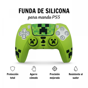 Funda para mando PS5 Minecraft
