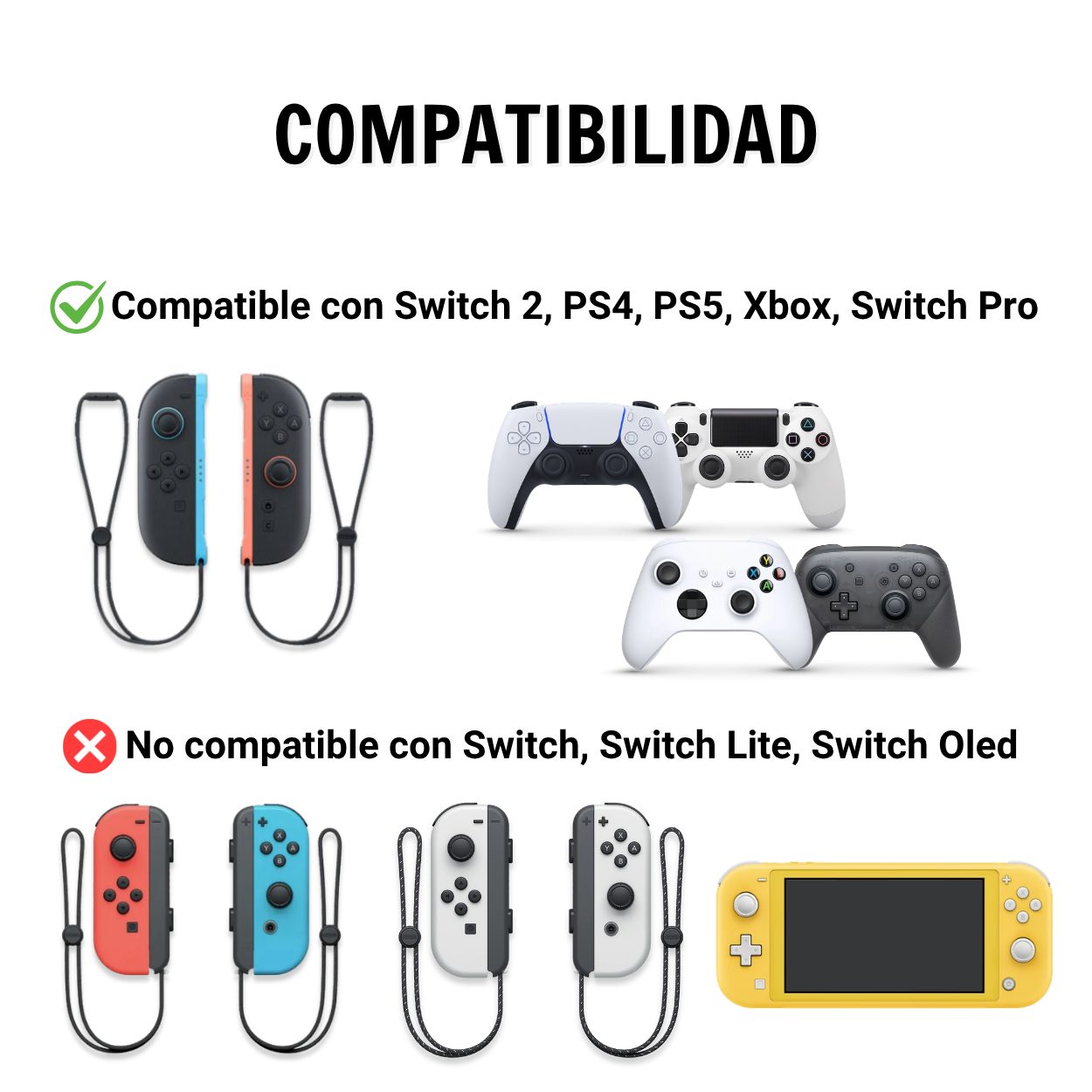 Thumb Grips para Switch 2