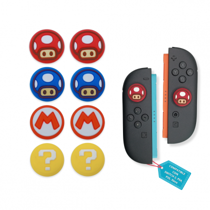 Thumb grips Switch 2 Mario Bros