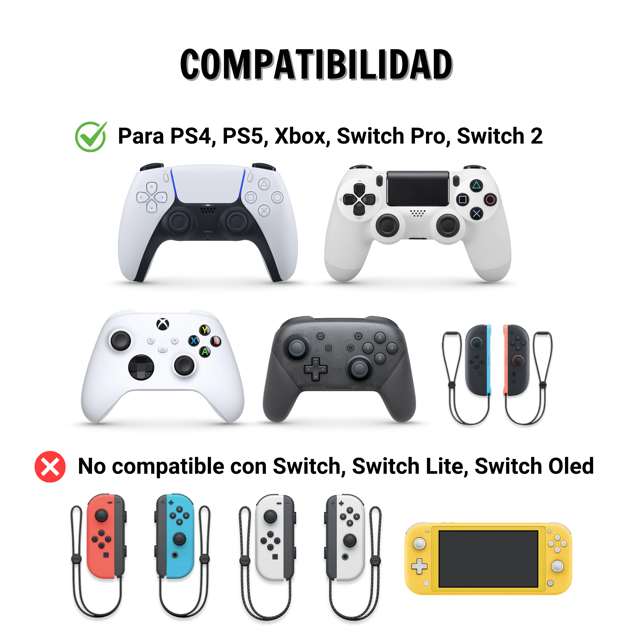 Thumb Grips para PS4 y PS5