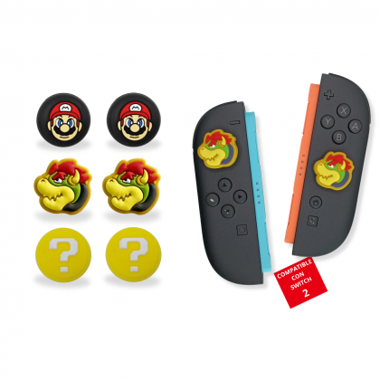 Thumb grips Switch 2 Bowser