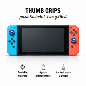 Thumb Grips para Switch 1, Lite y Oled