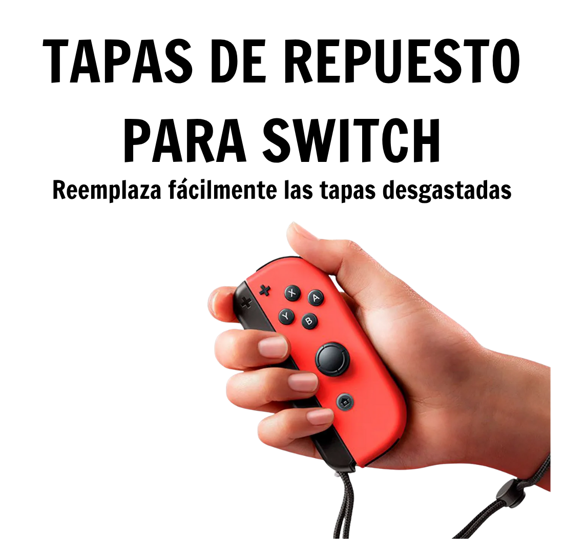 Tapas de repuesto para Switch 1, Lite, Oled