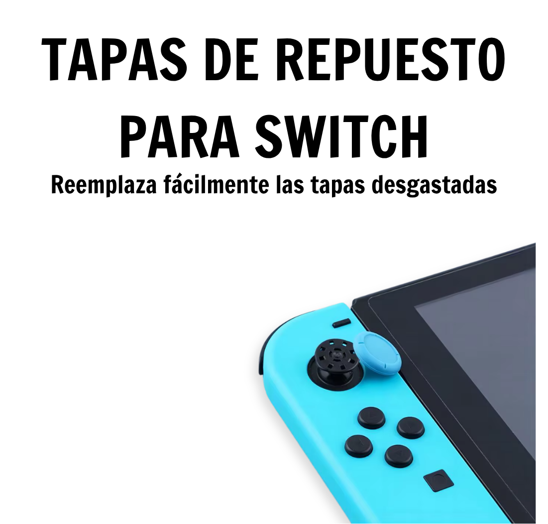 Tapas de repuesto para Switch 1, Lite, Oled