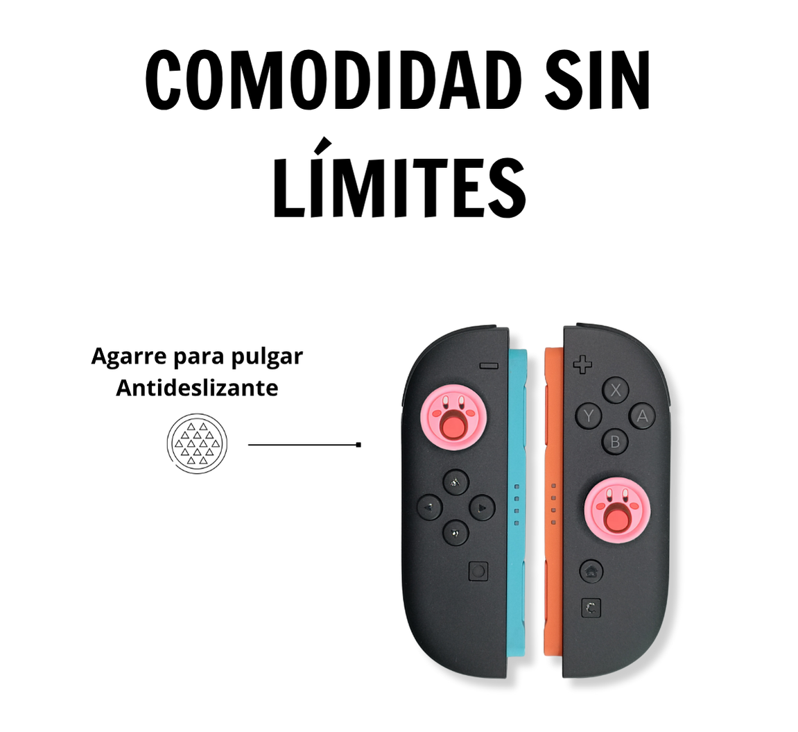 Thumb grips Switch 2 Kirby