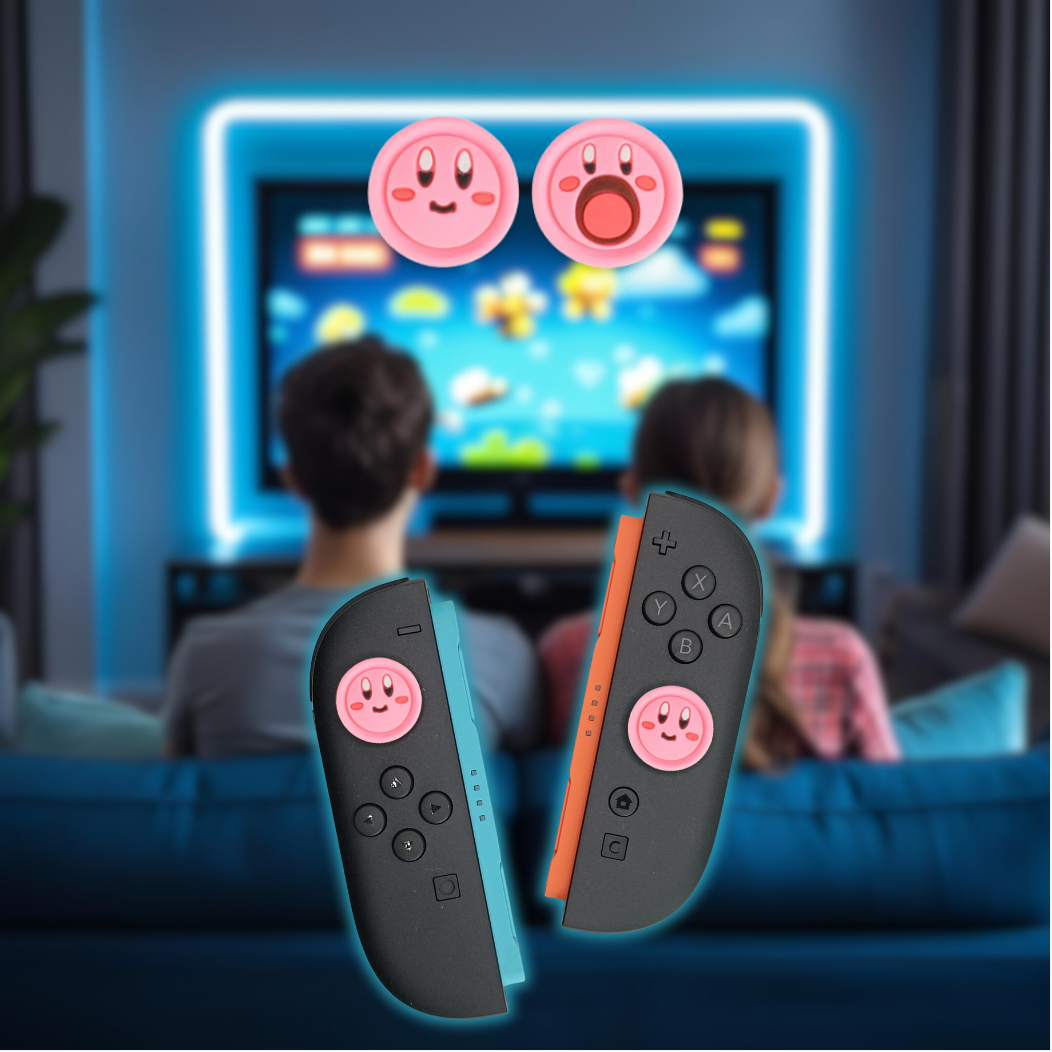Thumb grips Switch 2 Kirby