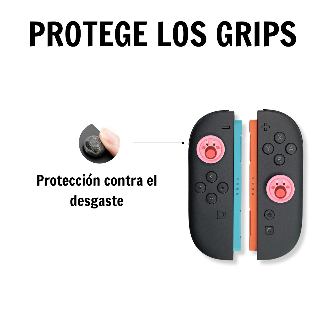 Thumb grips Switch 2 Kirby