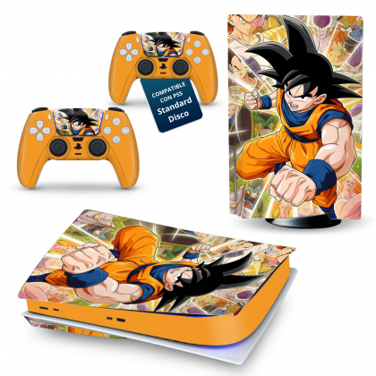 Vinilo adhesivo PS5 Standard Disco - Dragon Ball
