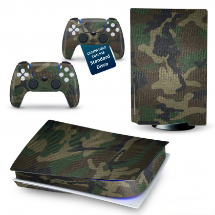 Vinilo adhesivo PS5 Standard Disco - Army