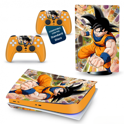 Vinilo adhesivo para PlayStation 5 Dragon Ball Stantard Disco