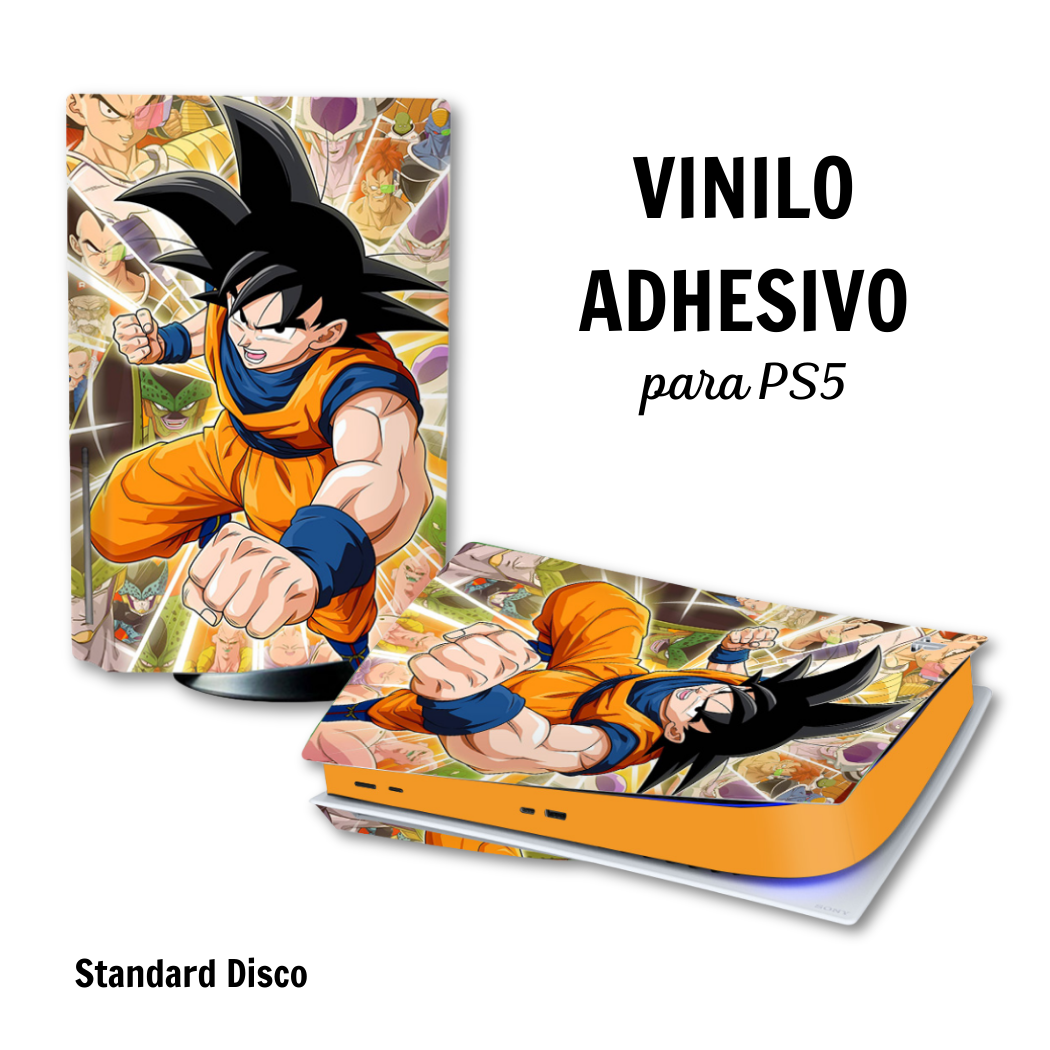 Vinilo adhesivo para PlayStation 5 Dragon Ball Stantard Disco