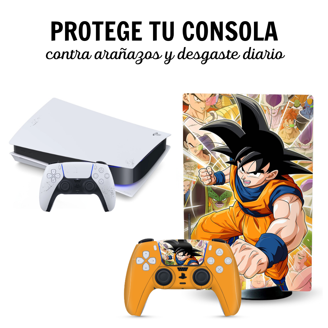 Vinilo adhesivo para PlayStation 5 Dragon Ball Stantard Disco