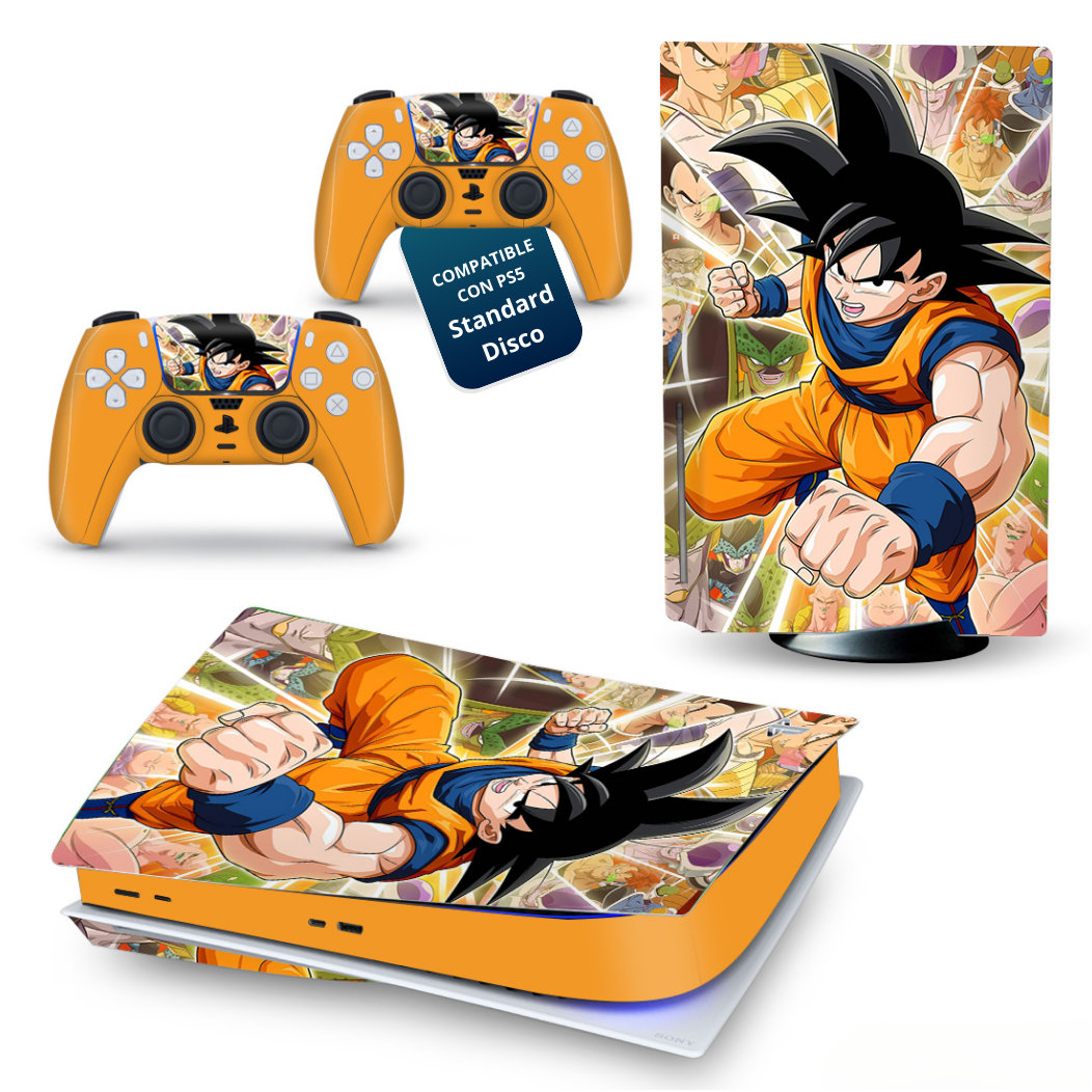 Vinilo adhesivo para PlayStation 5 Dragon Ball Stantard Disco