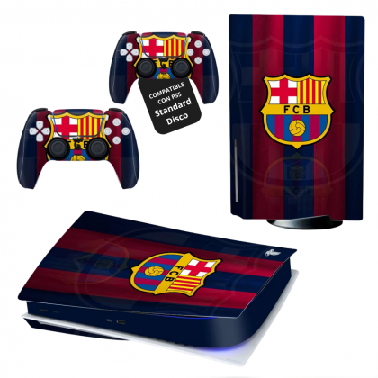 Vinilo adhesivo para PlayStation 5 Barcelona Standard Disco