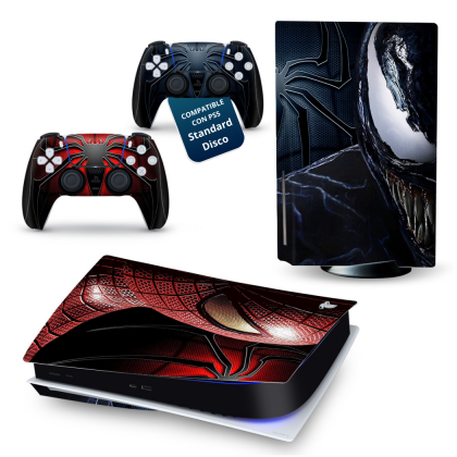 Vinilo adhesivo para PlayStation 5 Spiderman Standard Disco