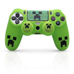 Funda para mando PS4 Minecraft
