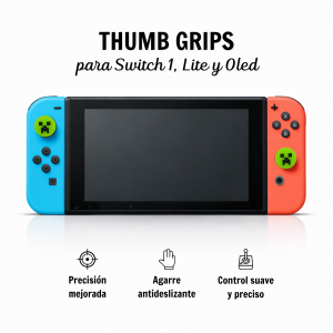 Thumb Grips para Switch 1, Lite y Oled Thumb Grips para Switch 1, Lite y Oled