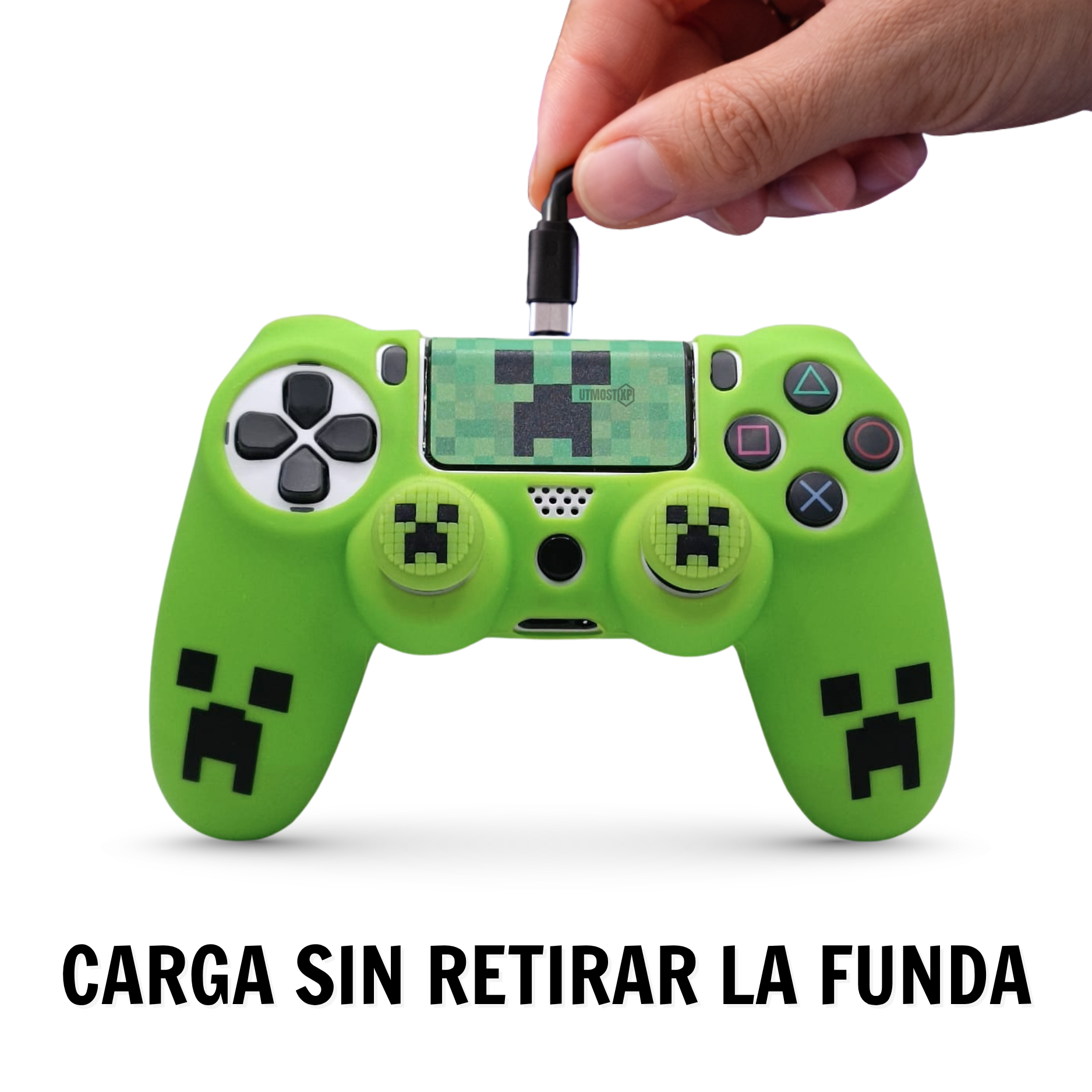 Funda Mando PS5 Minecraft