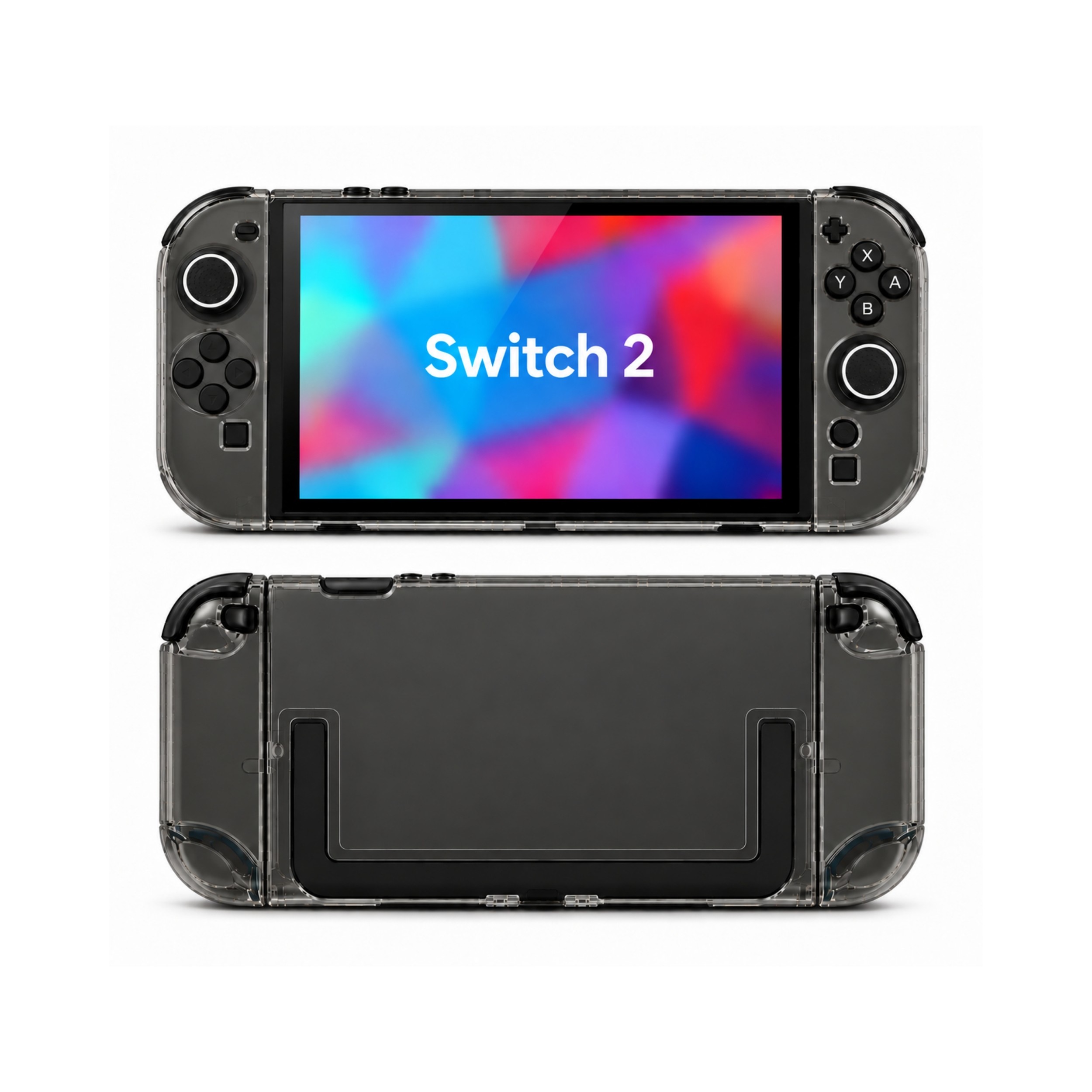 Carcasa rígida transparente para Nintendo Switch 2 - UtmostXP